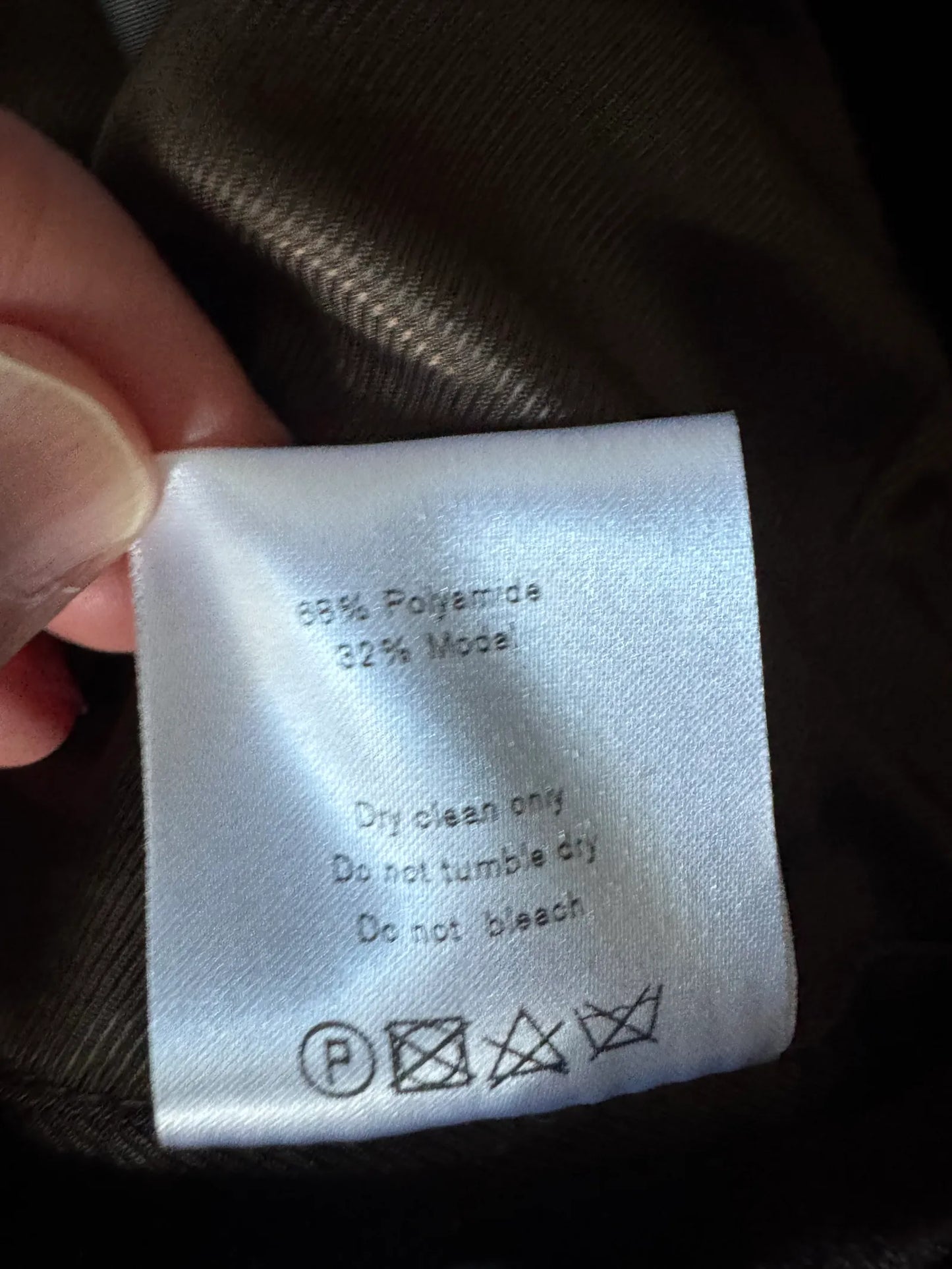 Séfr Ronda Plush Brown-jacka NWOT