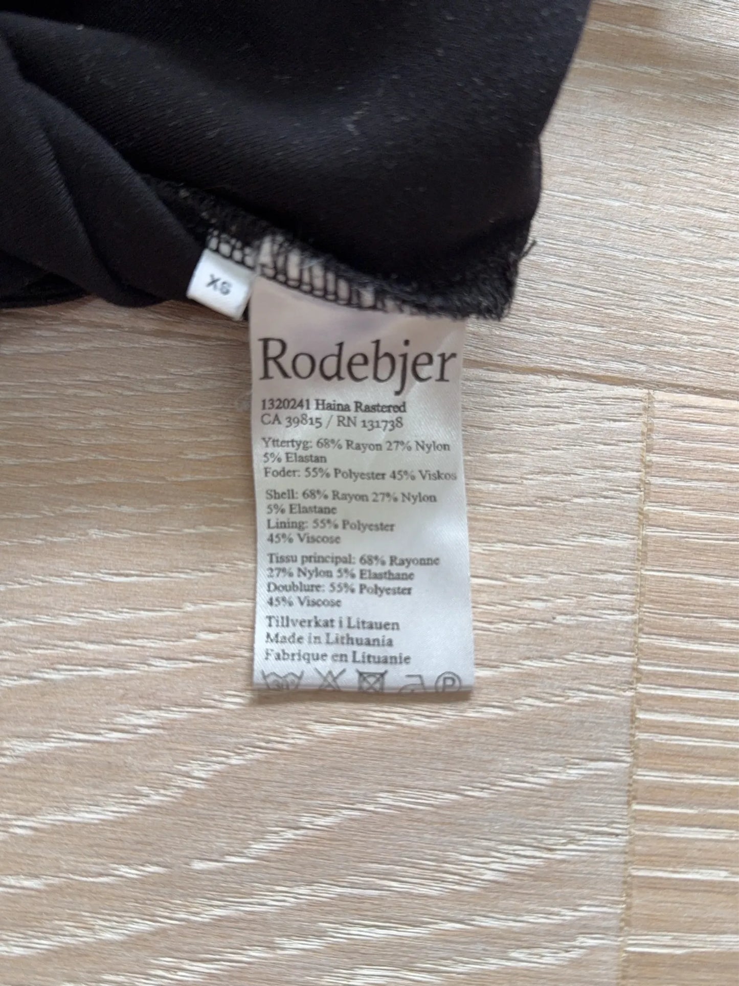 Rodebjer Haina Rastered Suit Trousers