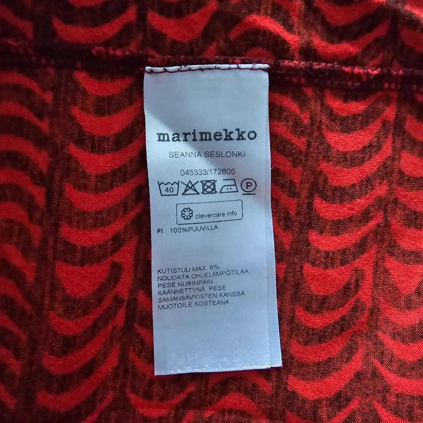 Marimekko Seanna Seslonki Dress