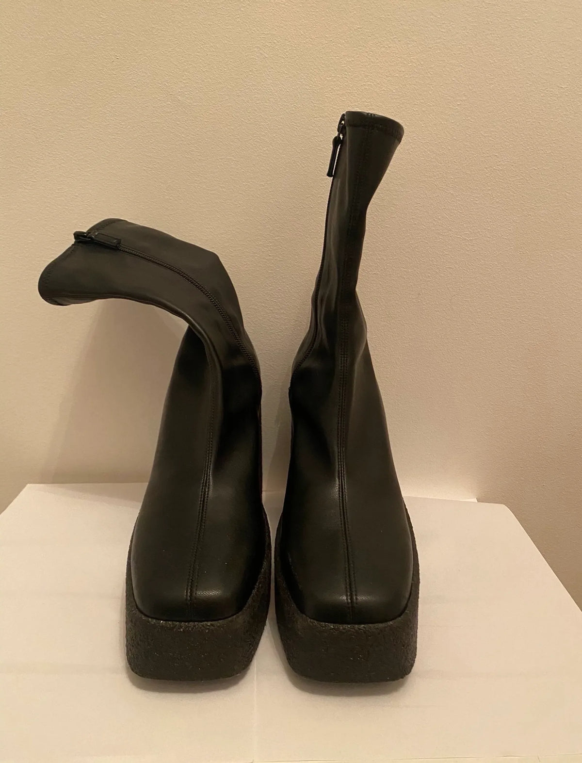 Stella Mccartney Skyla Chunky Platform Ankle Boots