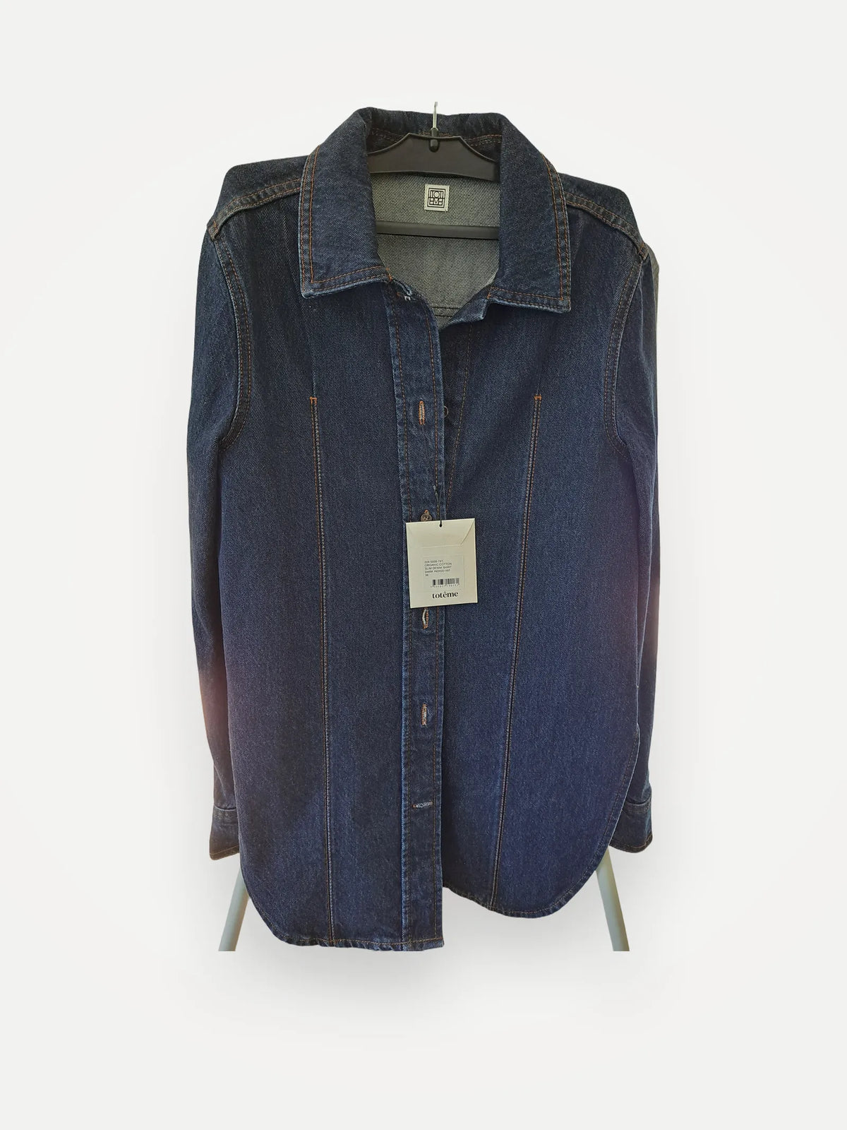 Toteme Slim Denim-skjorta NWT