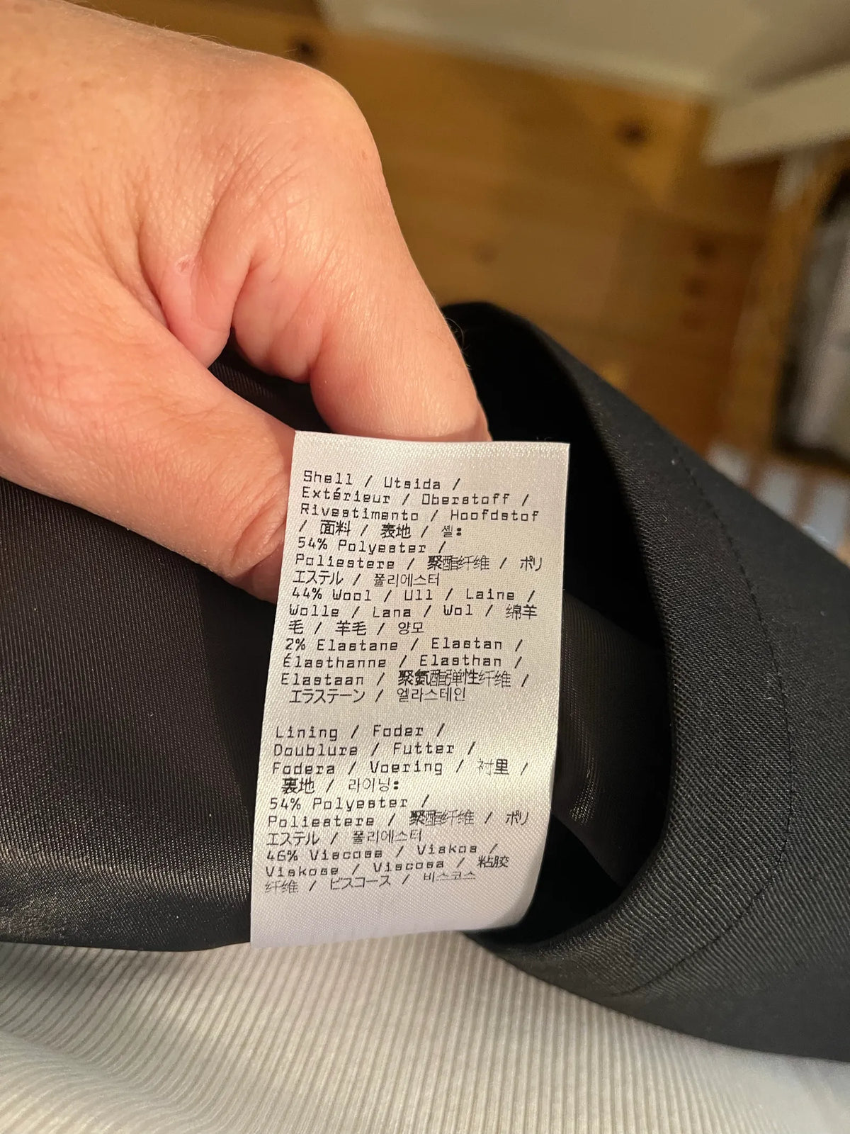 Filippa K Short Tailored-kjol NWOT
