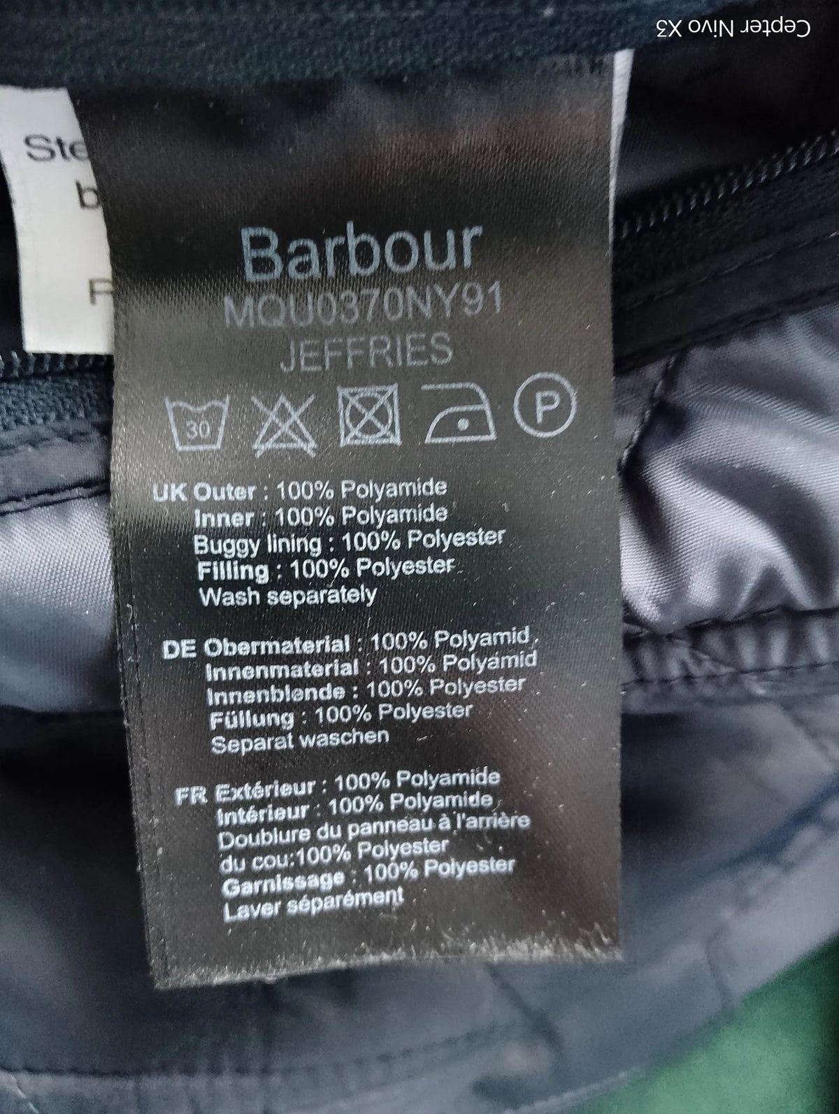 Barbour Steve Mcqueen Collection-fritidsjacka