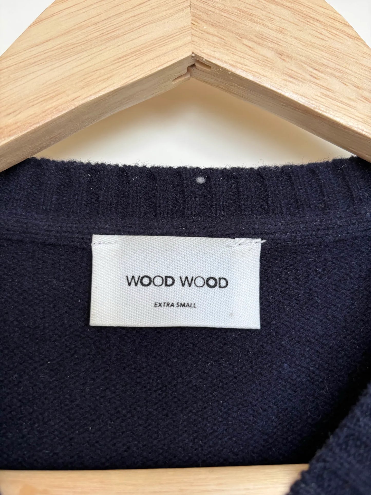 Wood Wood Kevin Lambswool-ulltröja