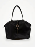 Aigner Piccolina Horseshoe Nylon Tote Shoulder bag