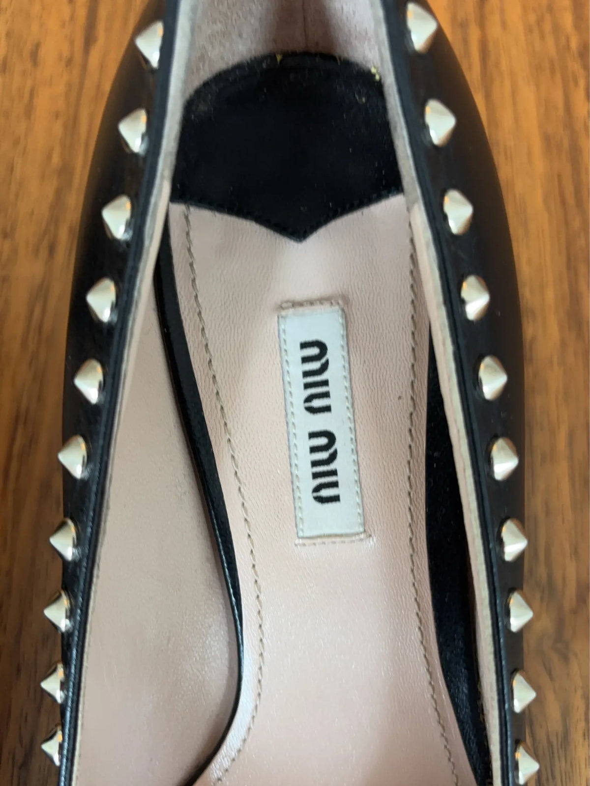 Miu Miu-skinnklackar