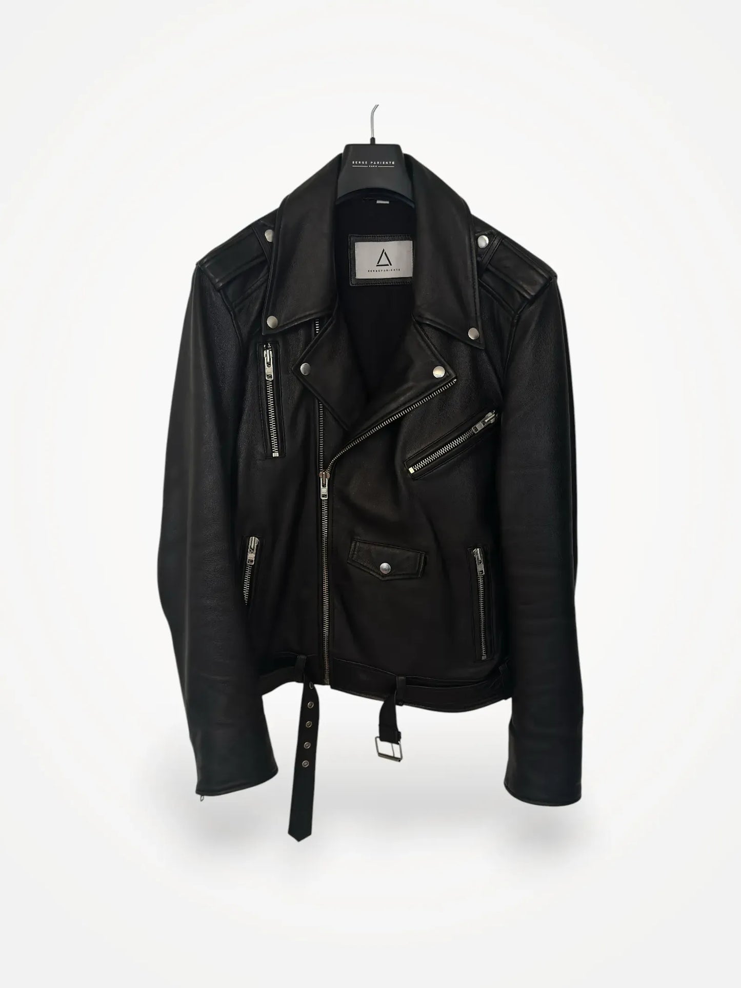 Serge Pariente Style-skinnjacka NWOT