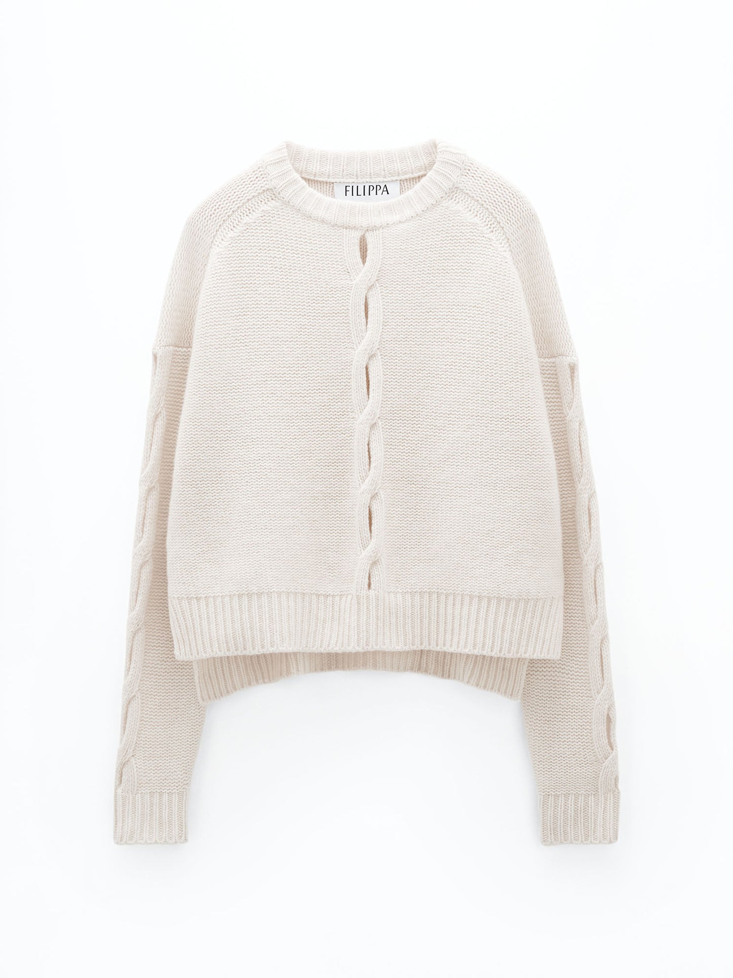 Filippa K Braided Wool Sweater