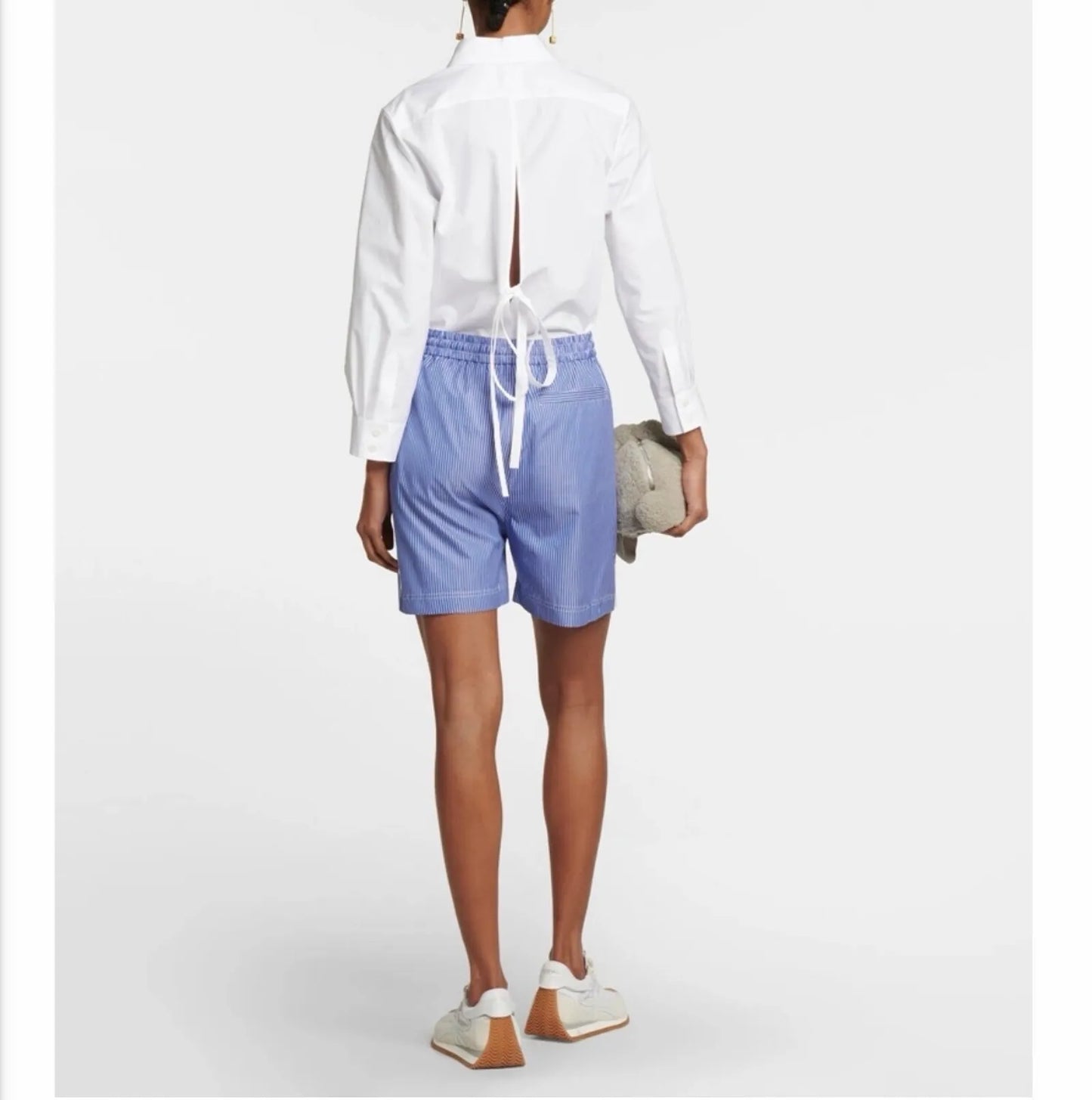Loewe Striped-shorts NWOT