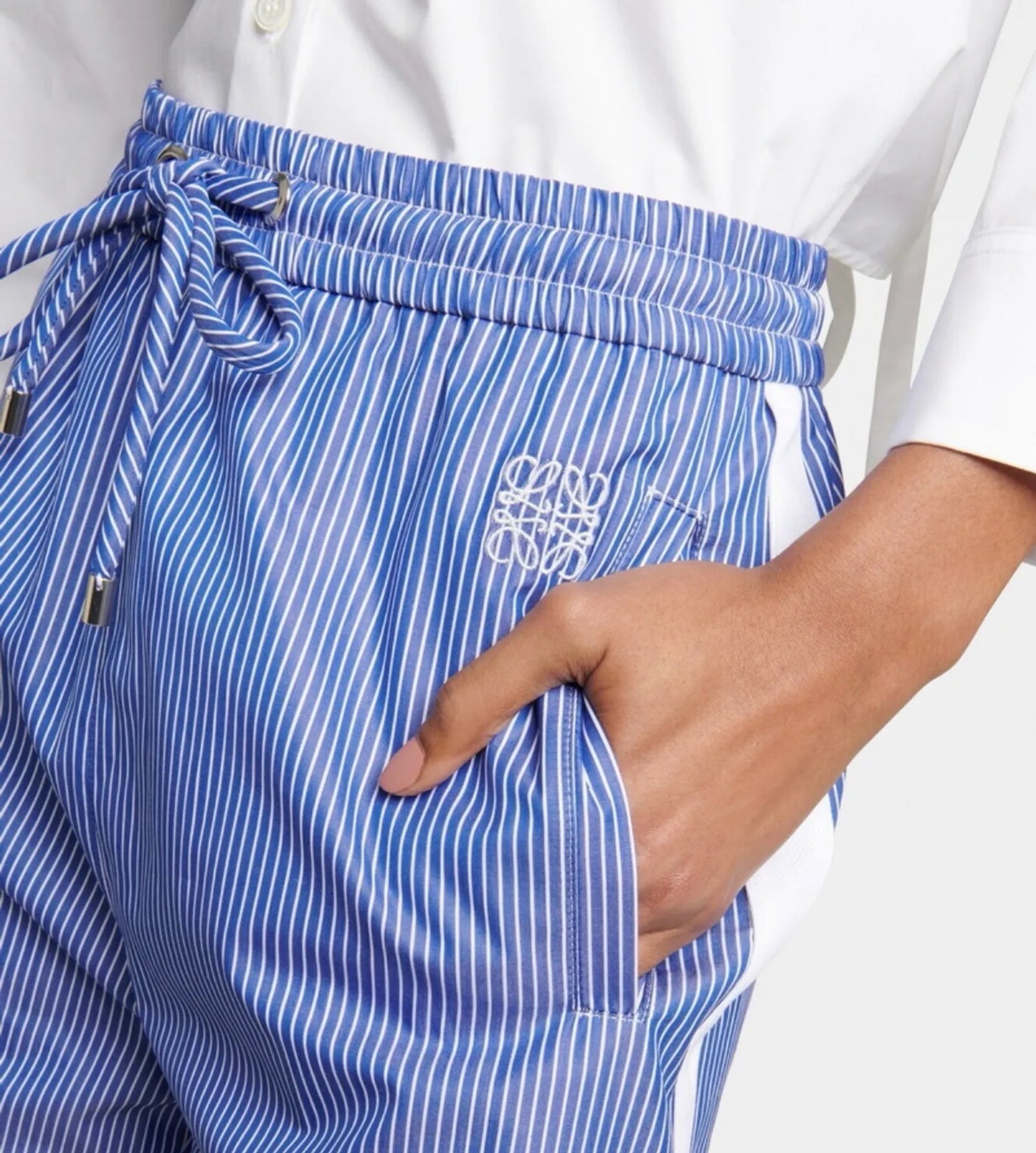 Loewe Striped-shorts NWOT