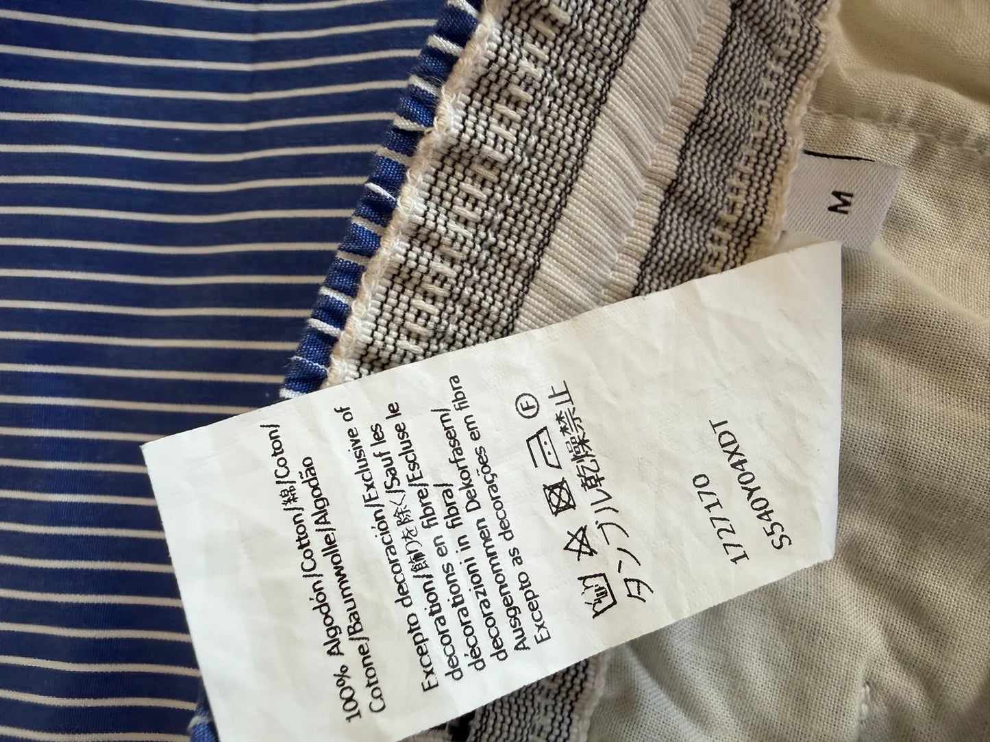 Loewe Striped-shorts NWOT