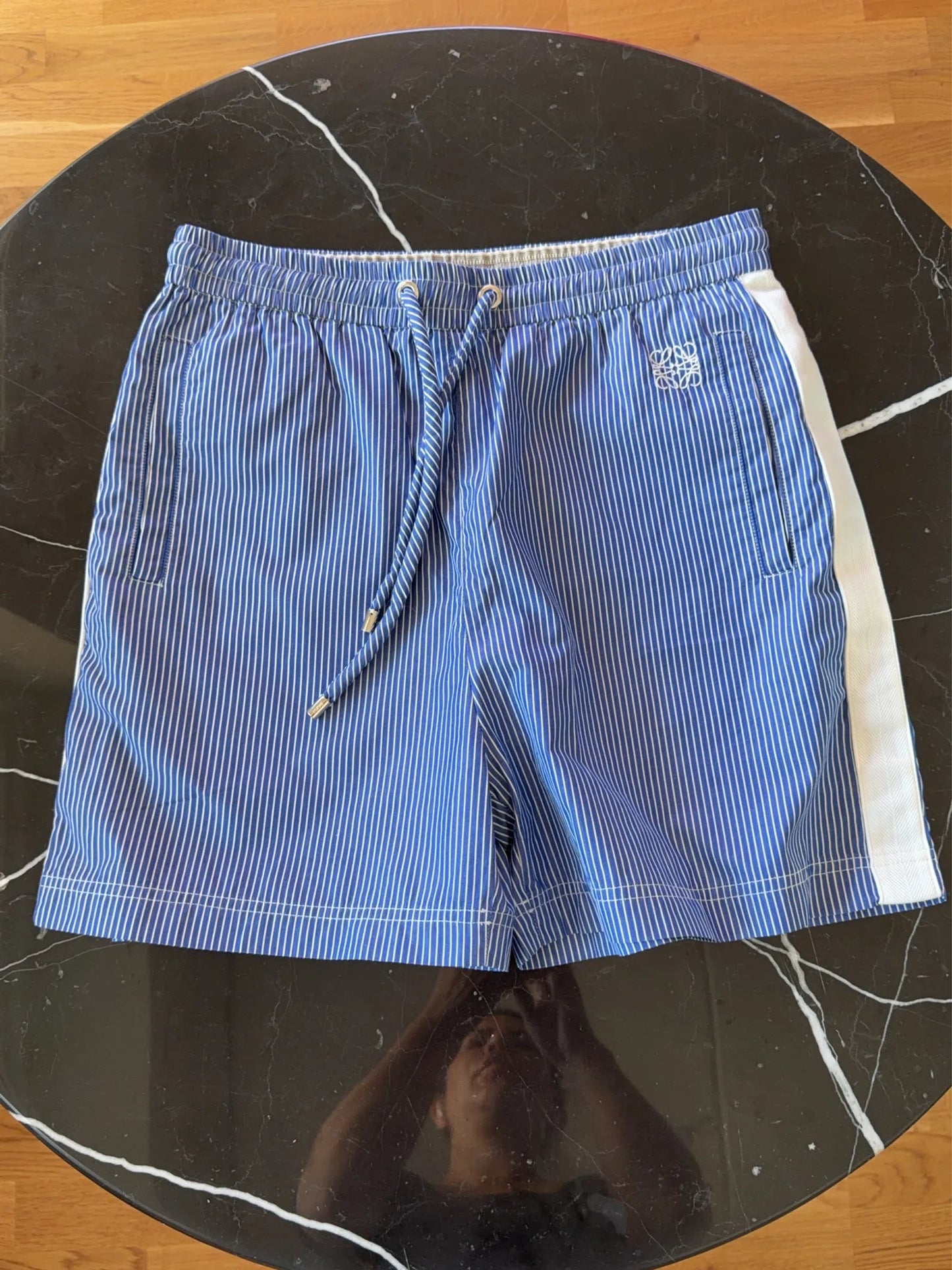 Loewe Striped-shorts NWOT