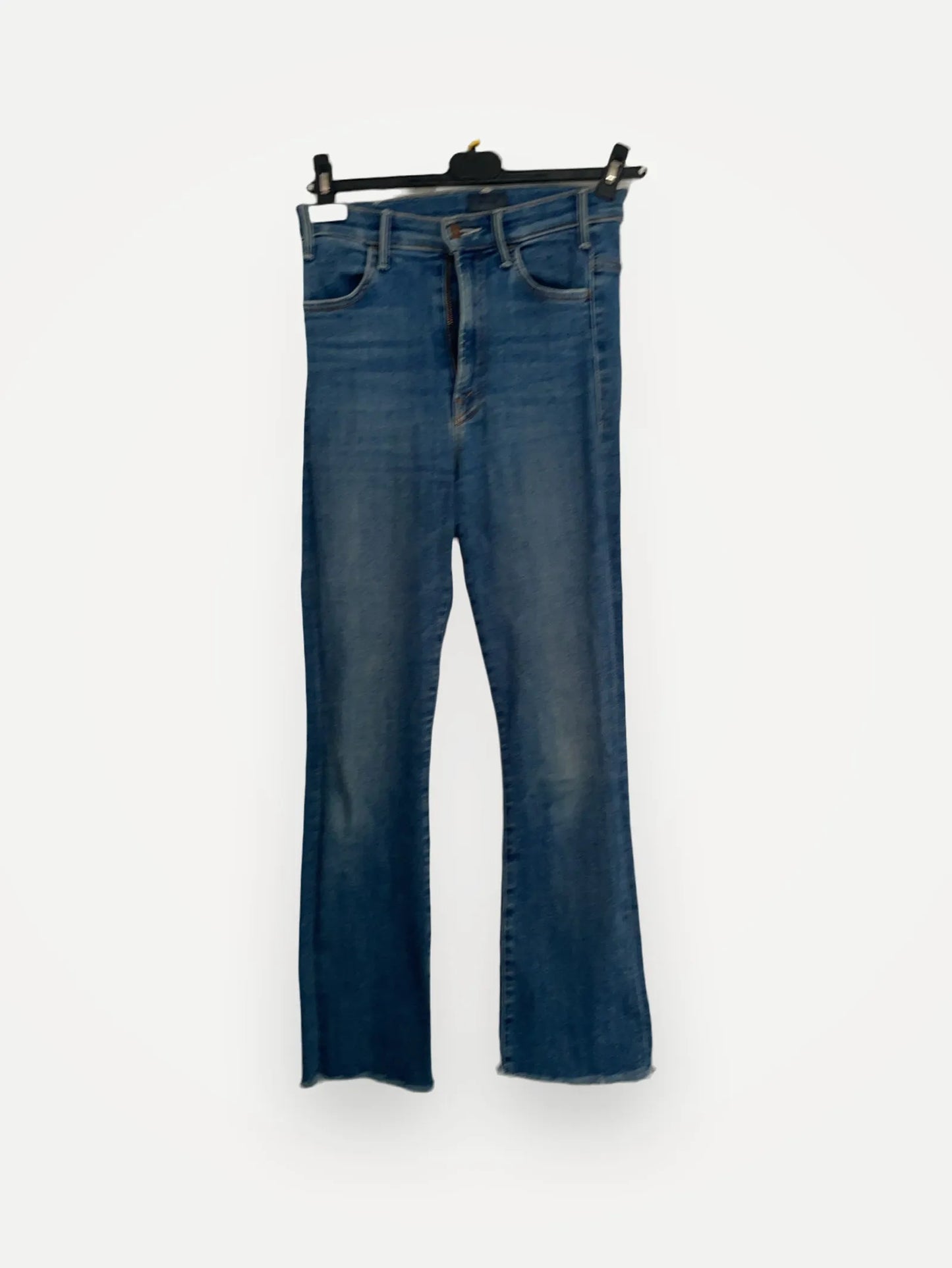 Mother The Hustler Ankle Fray-jeans
