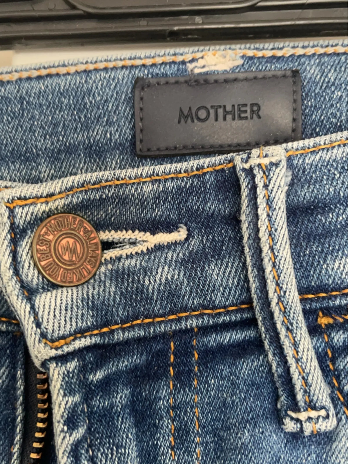 Mother The Hustler Ankle Fray-jeans