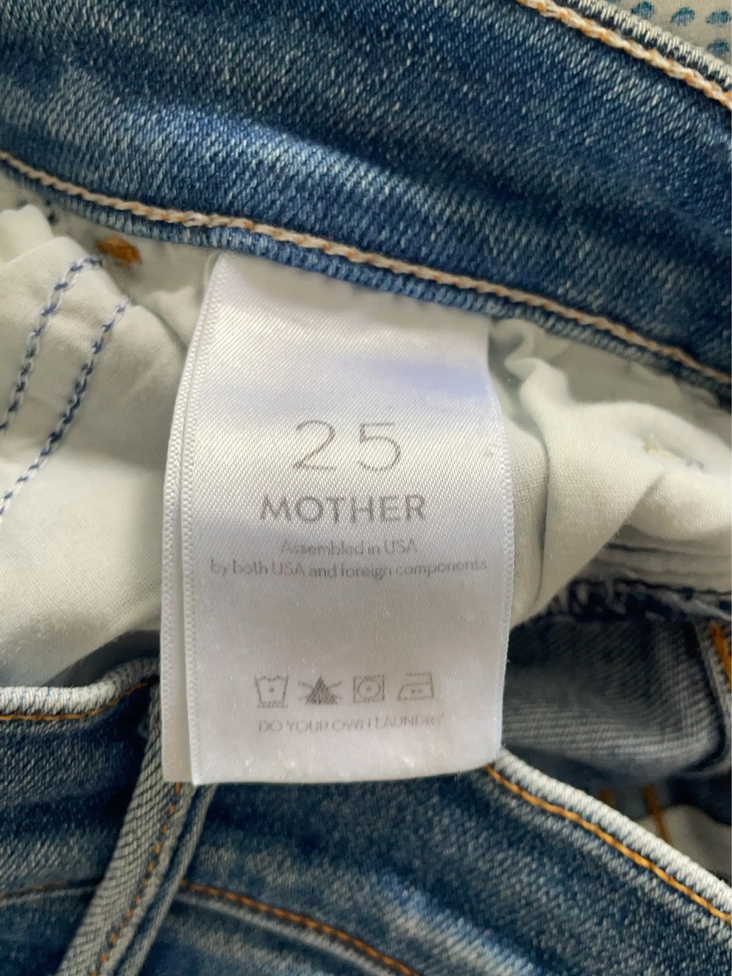 Mother The Hustler Ankle Fray-jeans