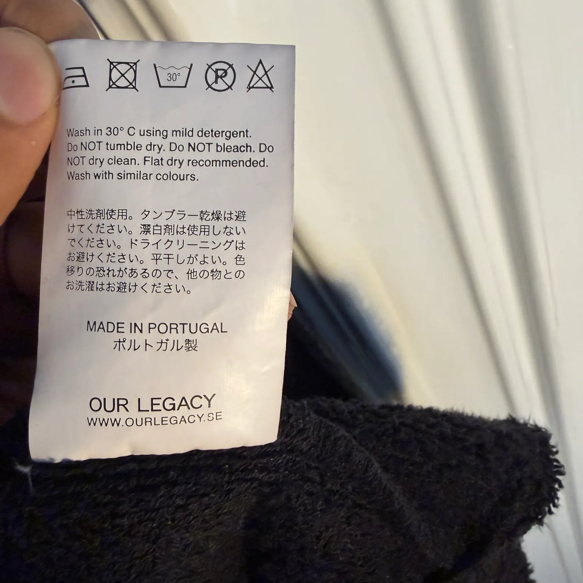 Our Legacy Frotté-skjorta