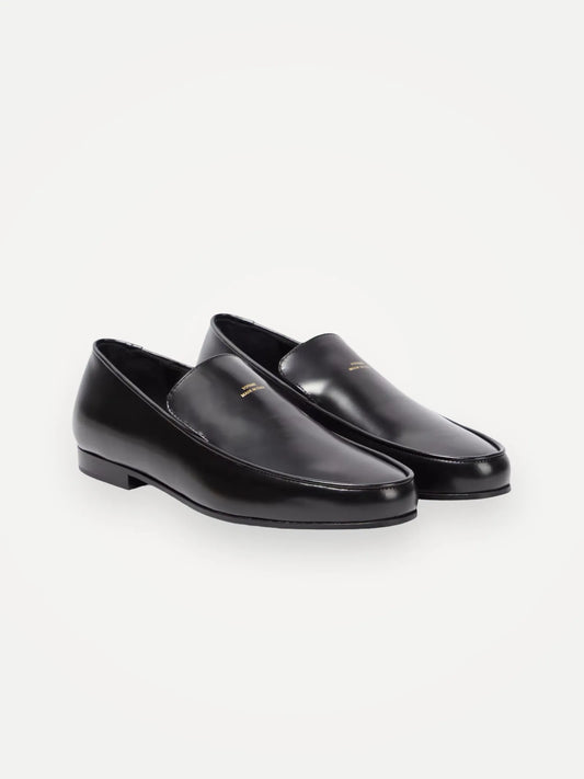 Toteme The Oval Leather-skinnloafers