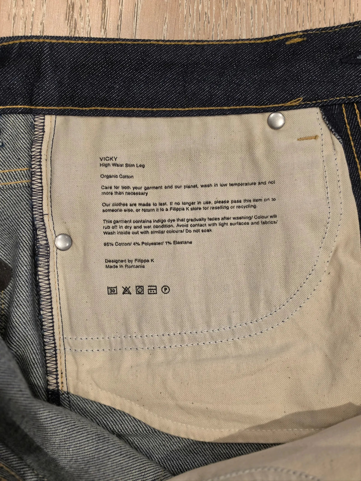 Filippa K Vicky Raw Från . Jeans