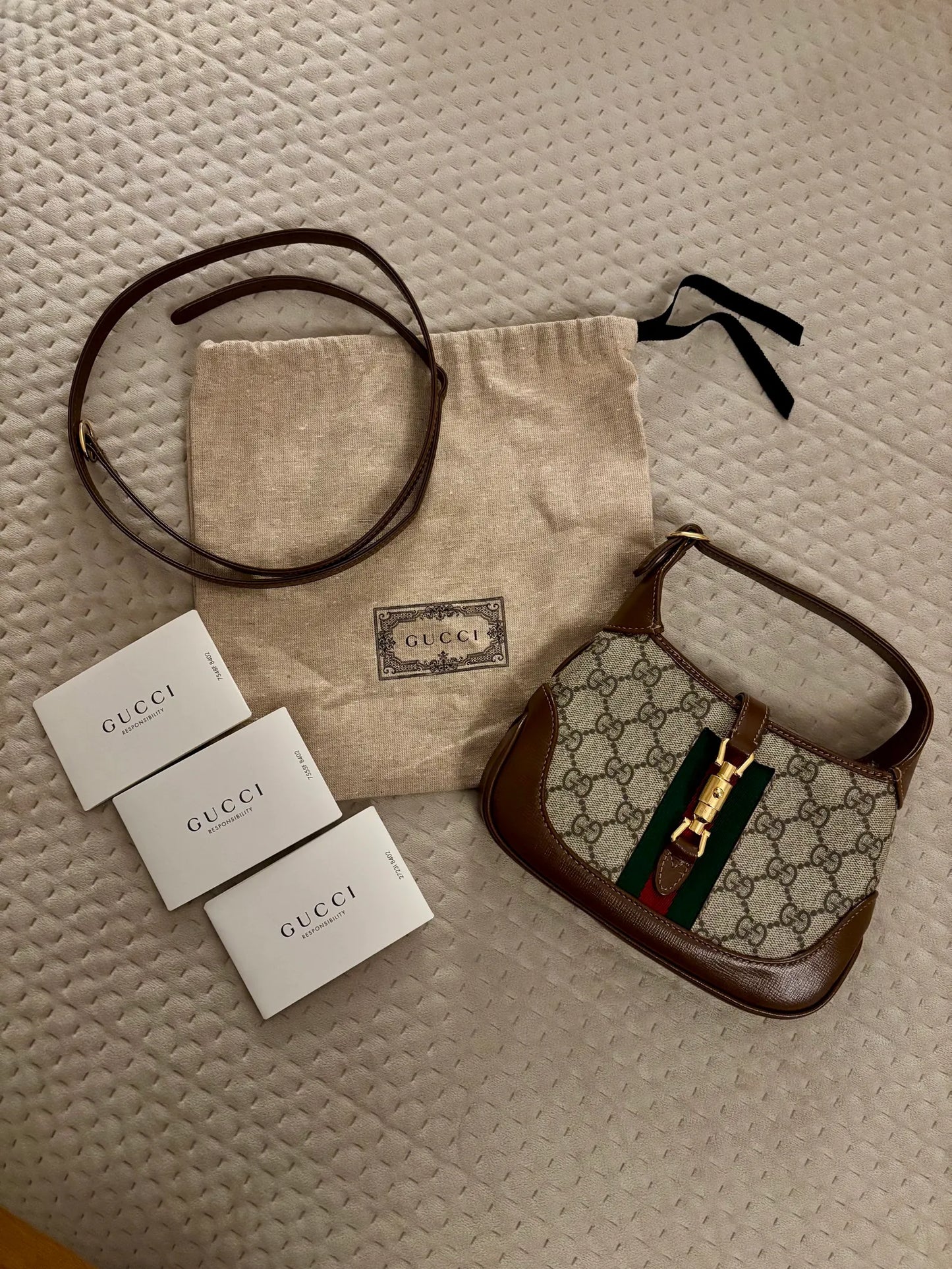 Gucci Jackie Mini 1961 Gg Supreme Handbag