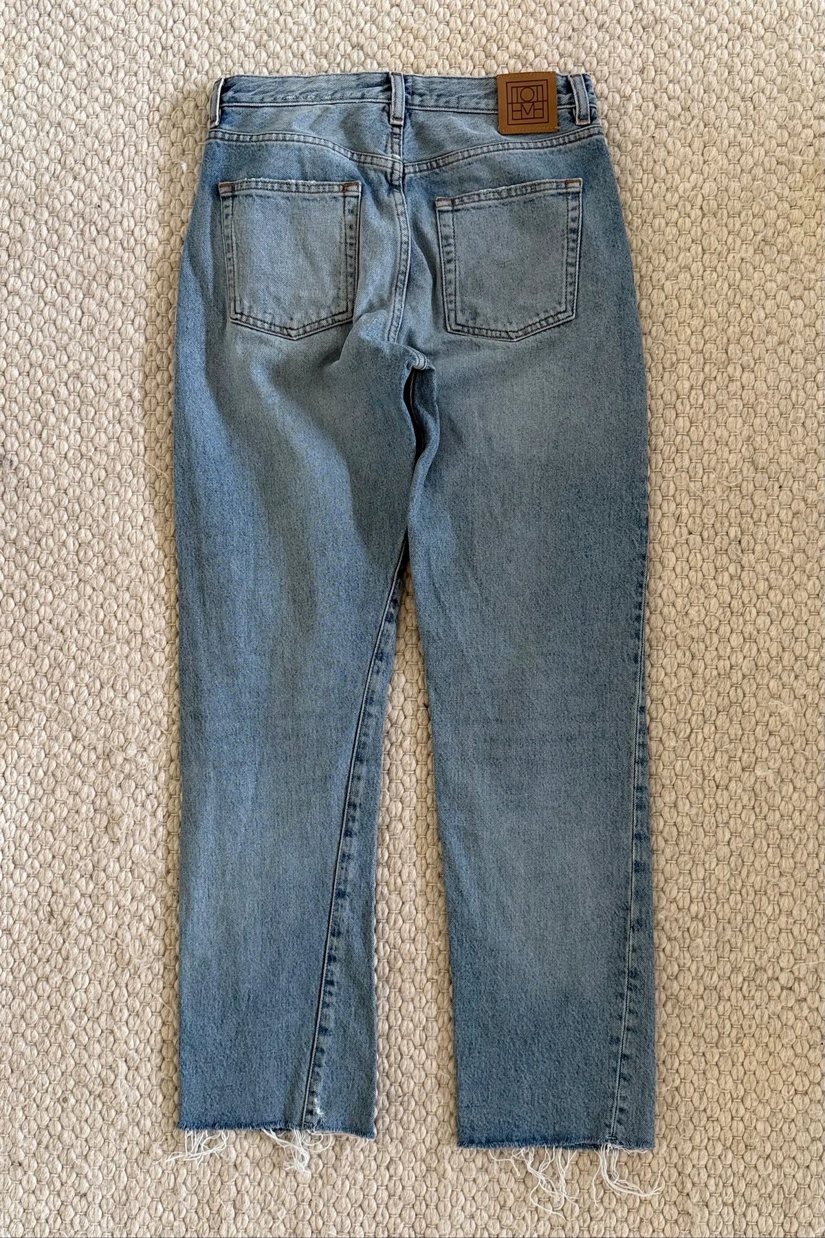 Toteme Twisted Seam Denim-jeans