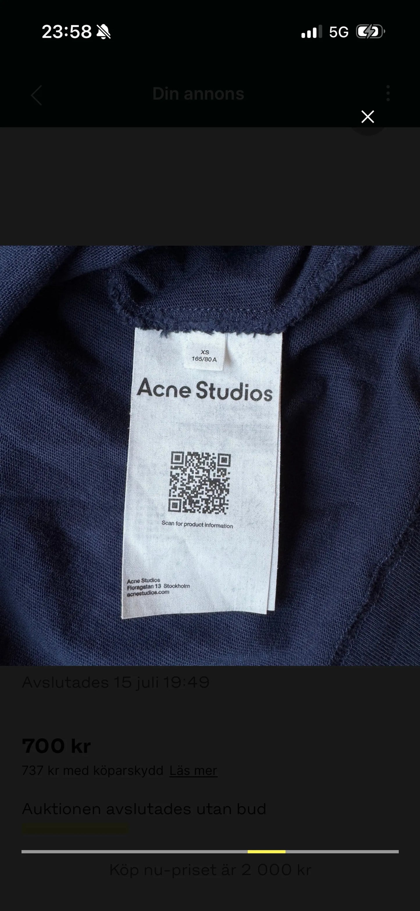 Acne Studios-tröja
