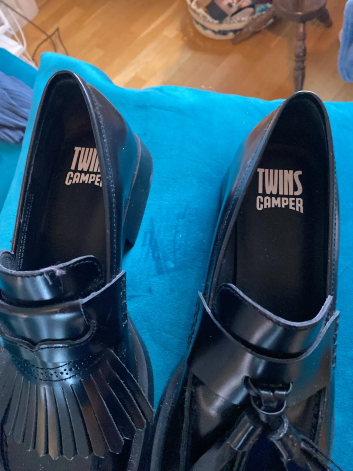 Camper Twins-skinnloafers NWOT