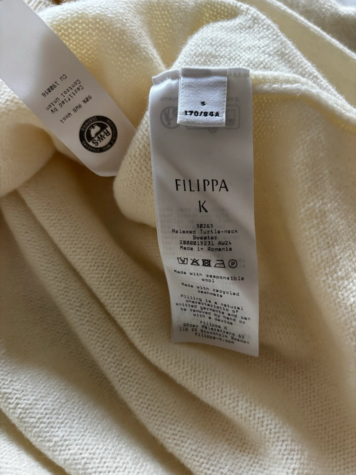 Filippa K Relaxed Turtleneck Sweater