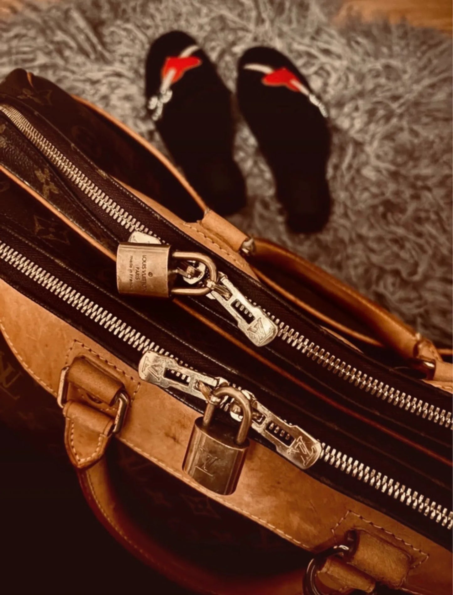 Louis Vuitton 24 Heures Weekendbag Travel bag