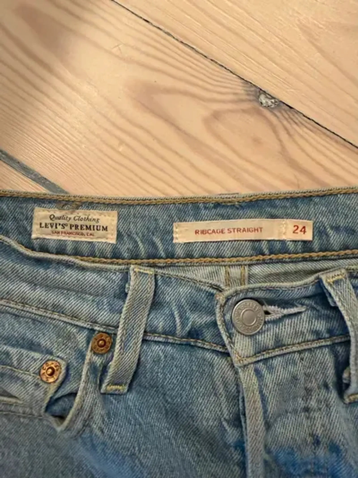 Levi's Ribcage Straight-jeans