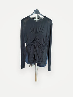 Isabel Marant Jalila Gathered/ruched Jersey – Black Top