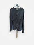 Isabel Marant Jalila Gathered/ruched Jersey – Black Top