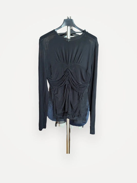 Isabel Marant Jalila Gathered/ruched Jersey – Black Top