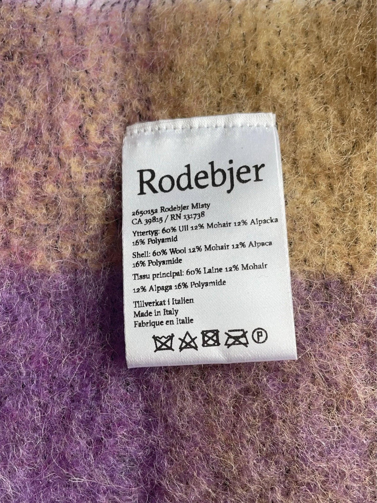 Rodebjer Misty-ullhalsduk