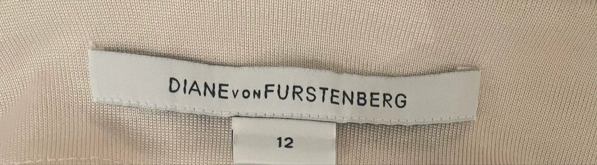 Diane Von Furstenberg Silk Jersey Midi Wrap Dress