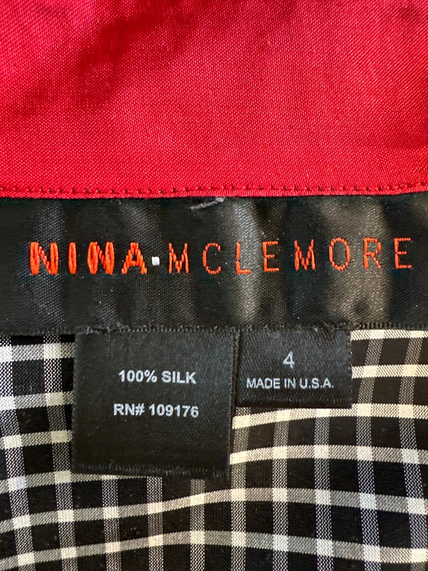 Nina Mclemore-sidenblus NWOT