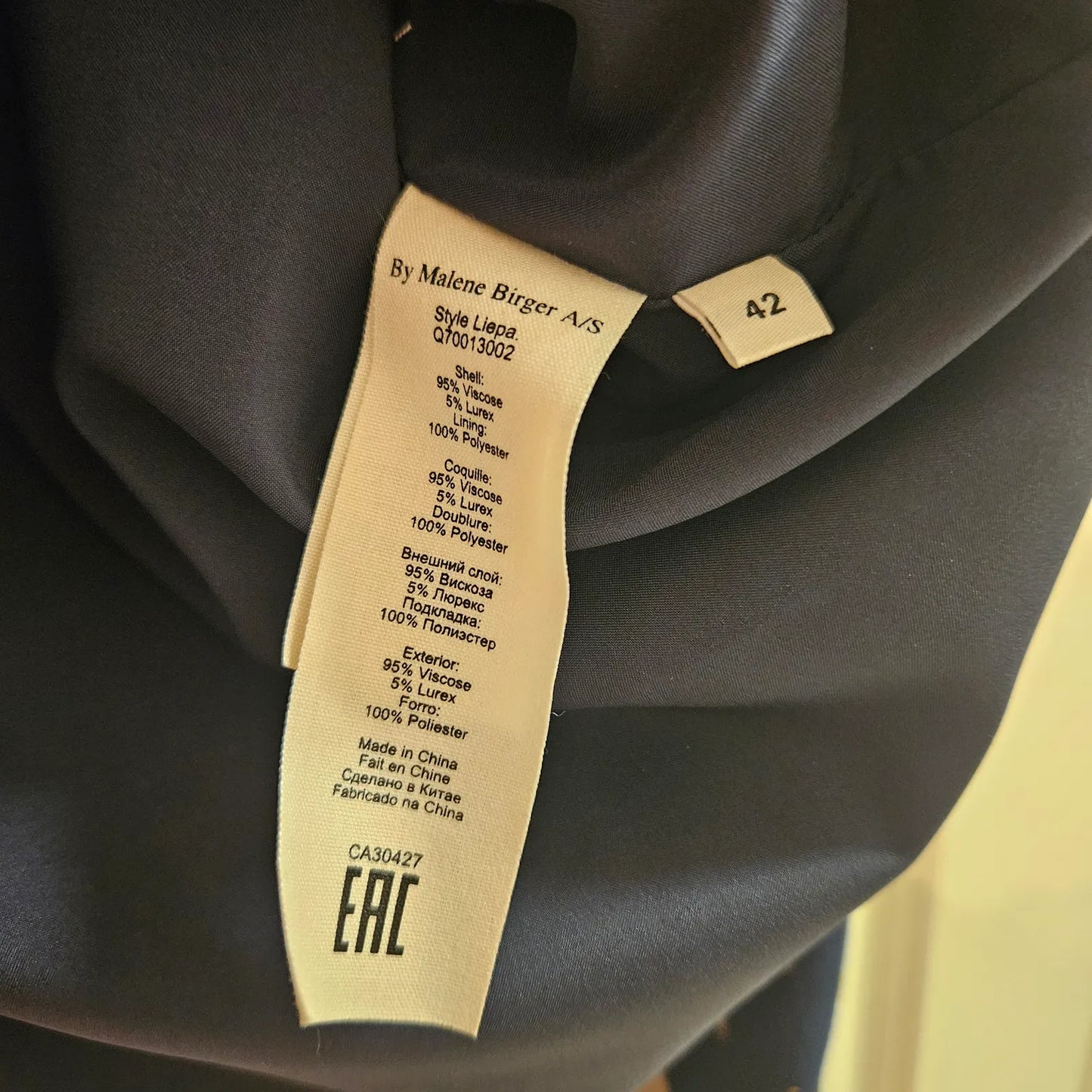 By Malene Birger Liepa-blus NWT