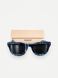 Burberry Sidney, Navy Check Sunglasses