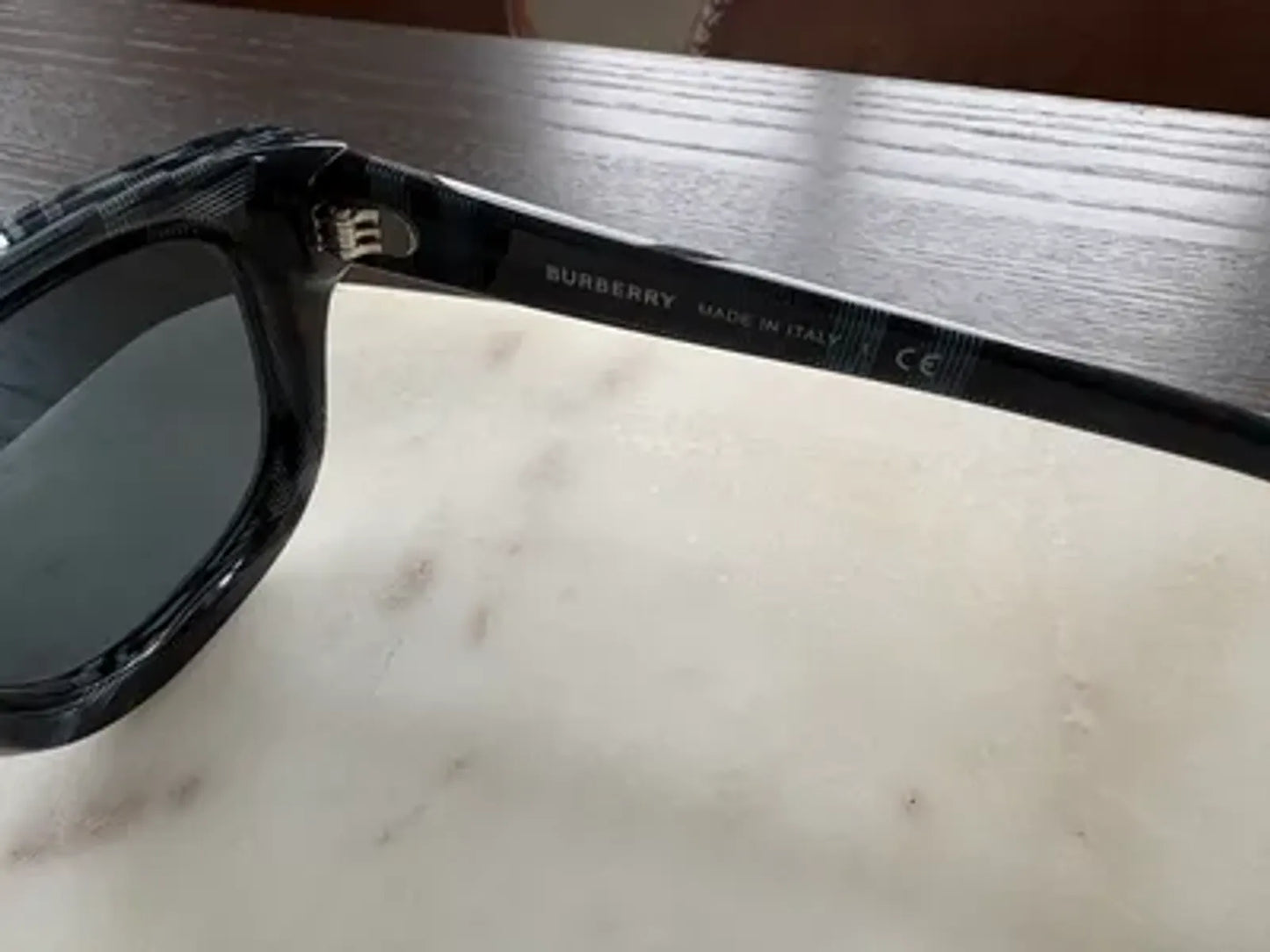 Burberry Sidney, Navy Check Sunglasses