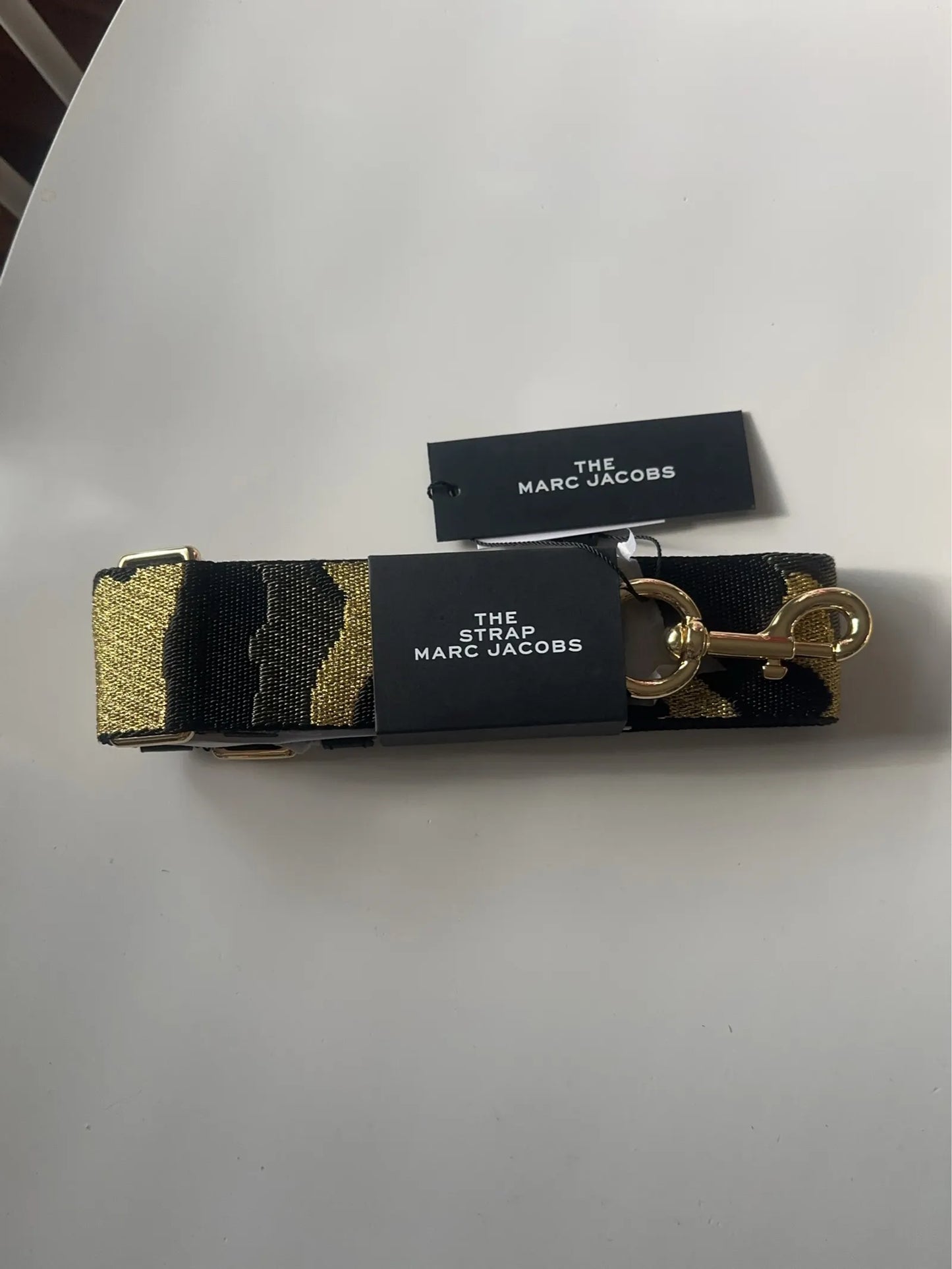 Marc Jacobs Black Multi-axelremsväska NWT