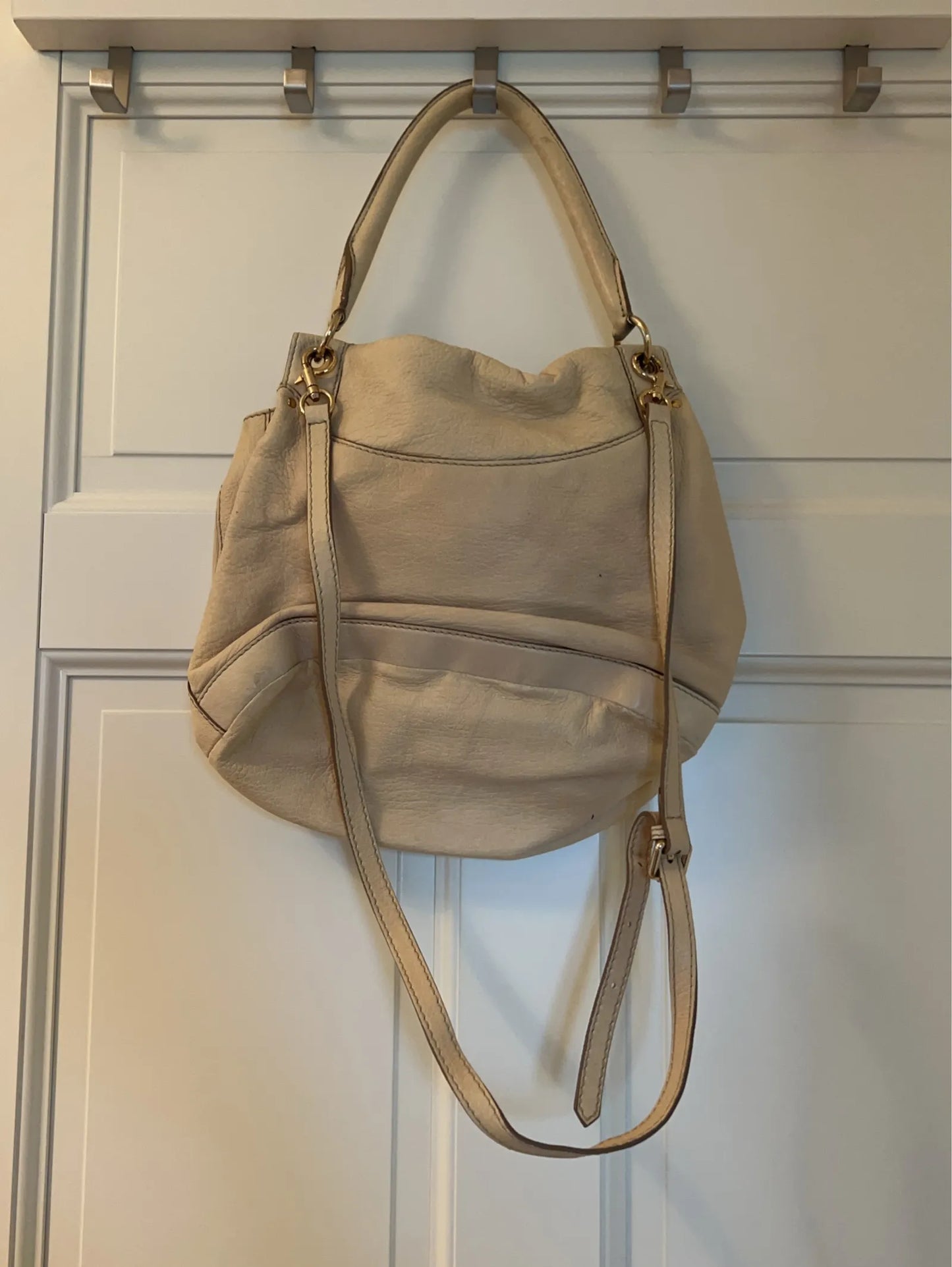Max Mara-skinnhandväska