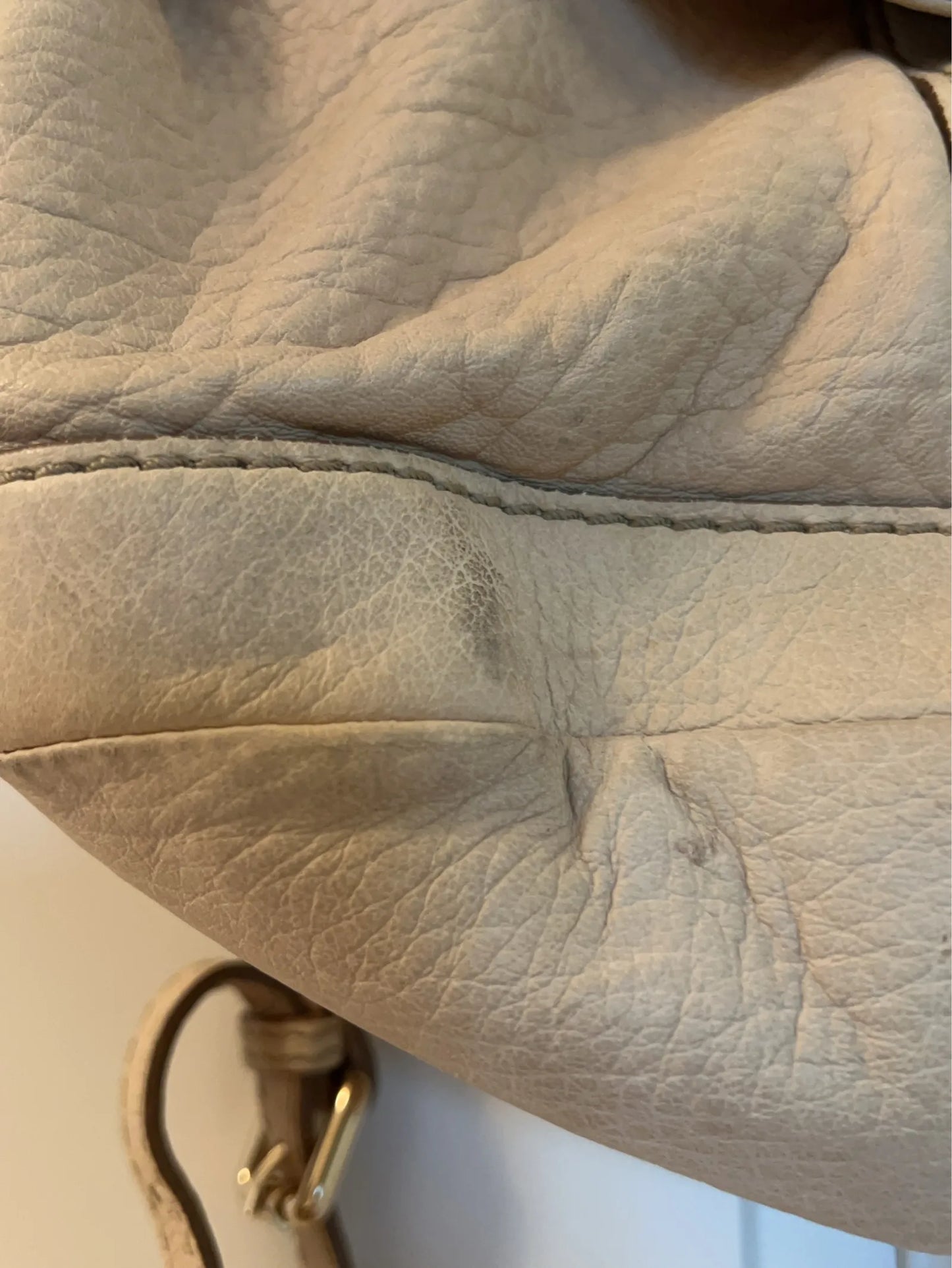 Max Mara-skinnhandväska