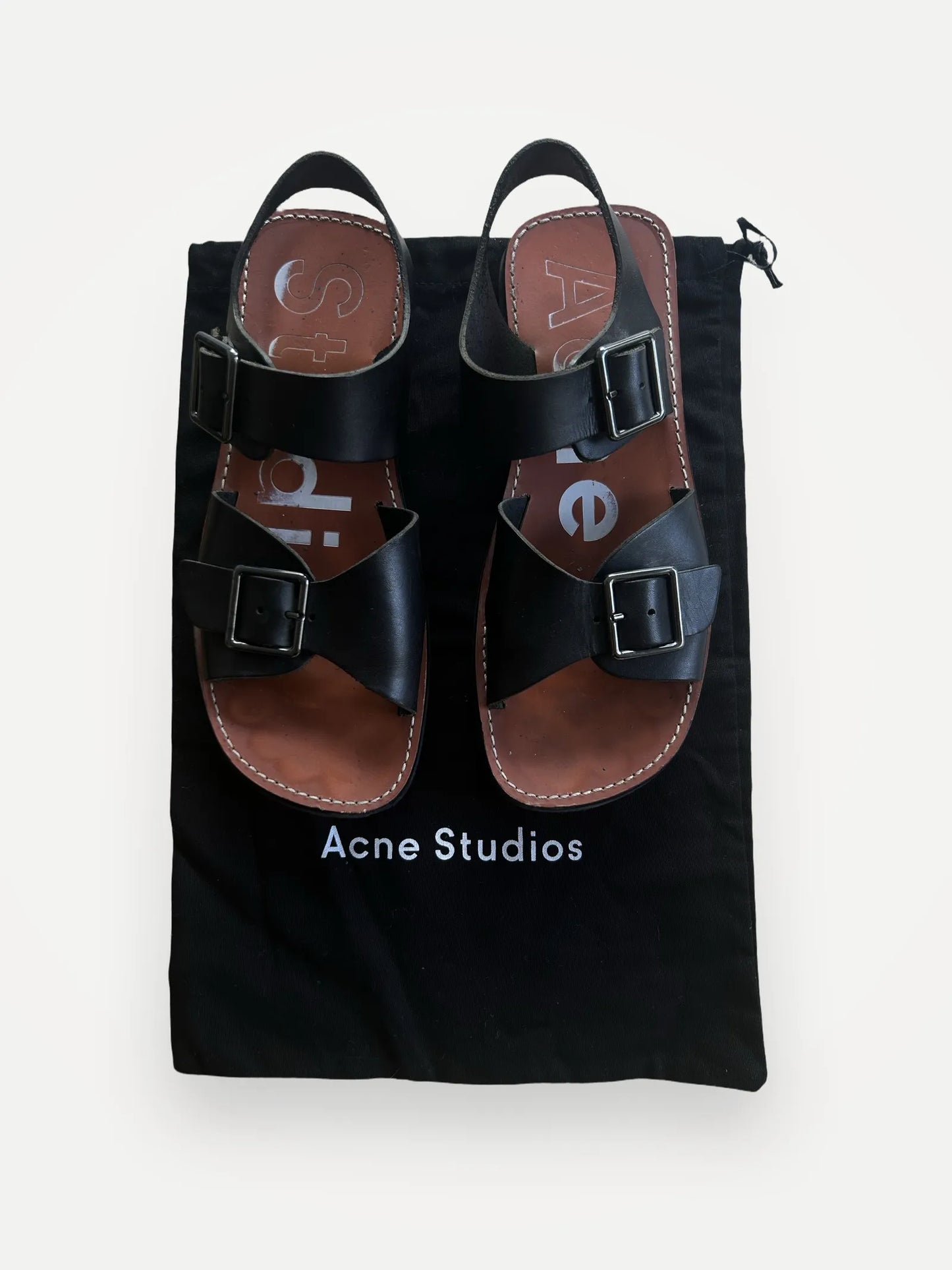 Acne Studios-skinnsandaler