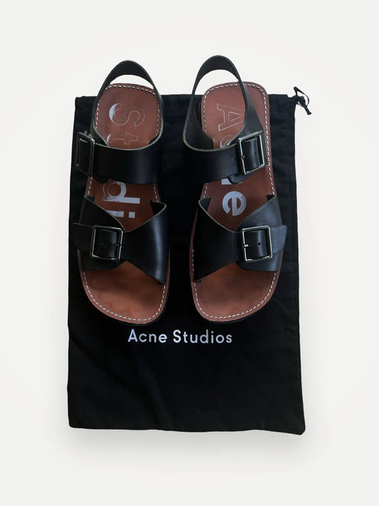 Acne Studios-skinnsandaler