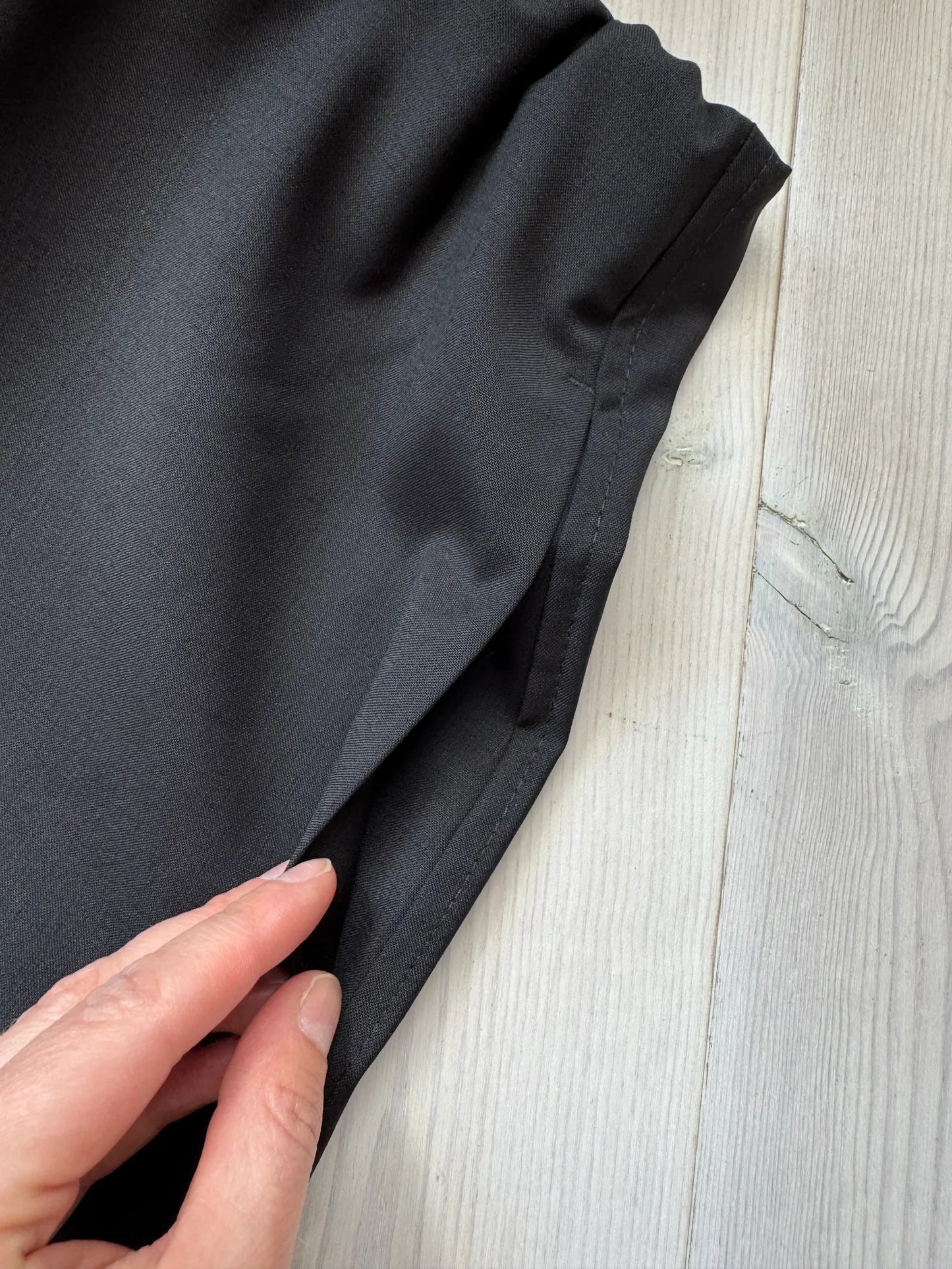 Toteme Drawstring Dinner Black-ullbyxor NWT