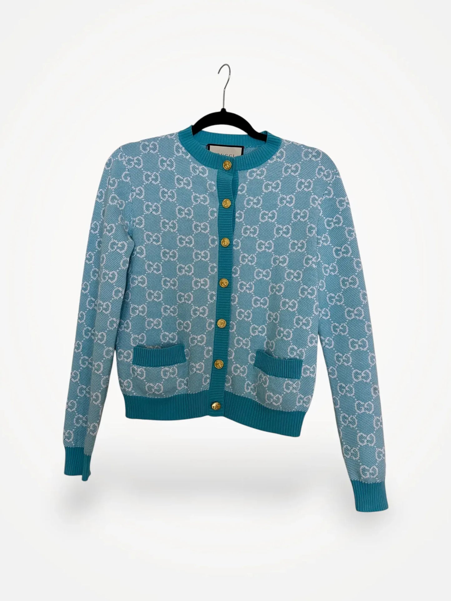 Gucci Monogram Wool Kit Cardigan