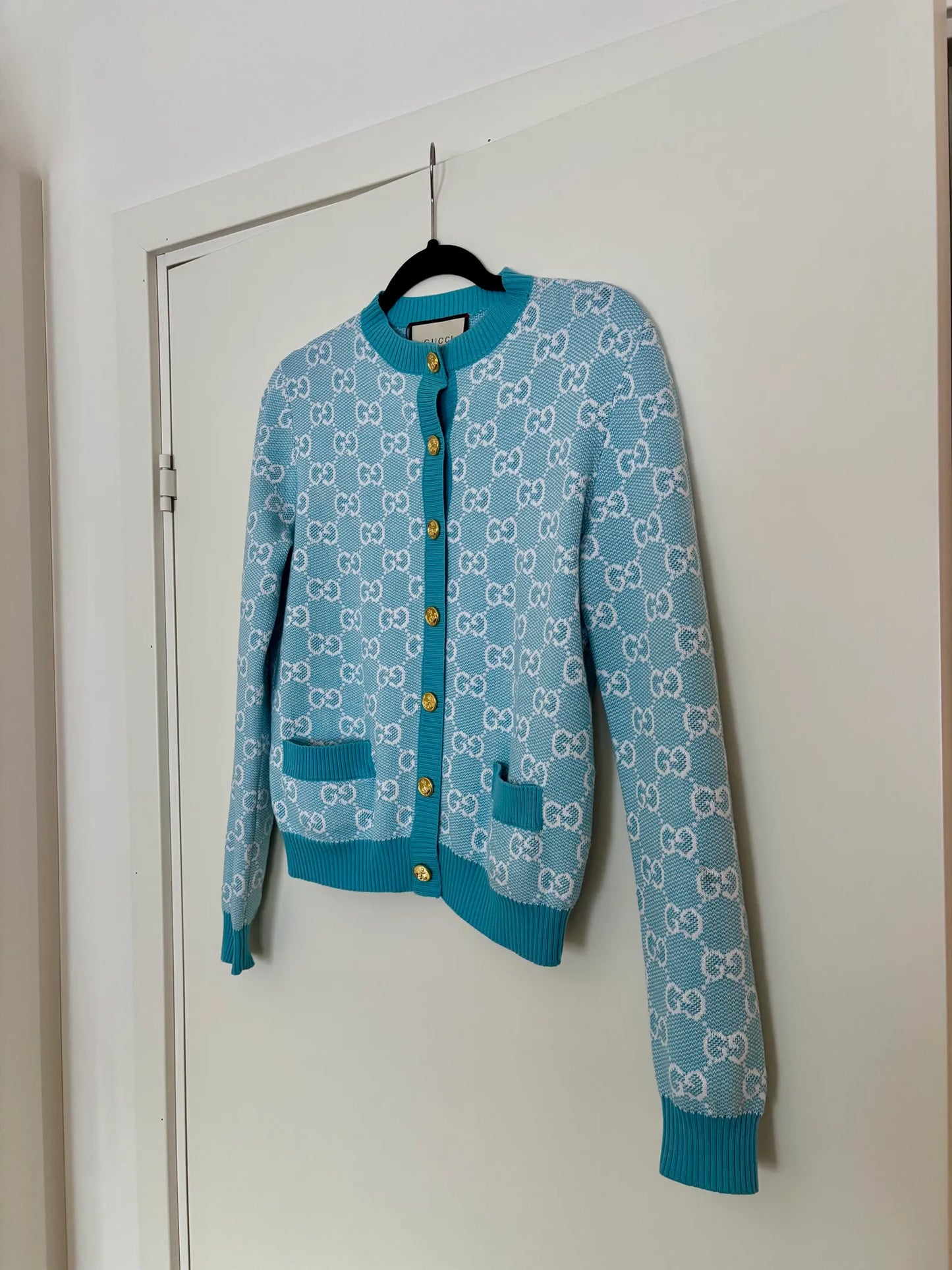 Gucci Monogram Wool Kit Cardigan