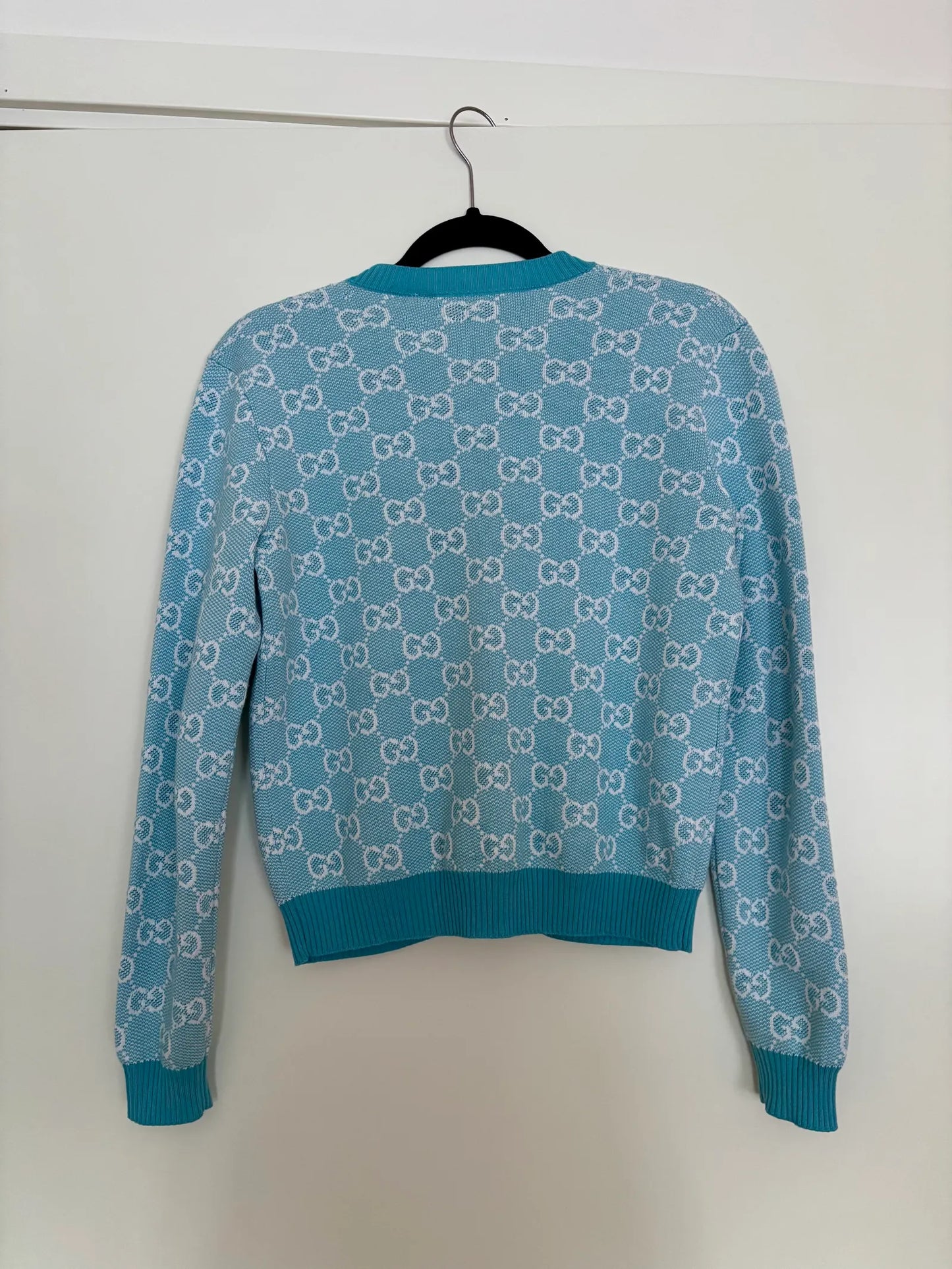 Gucci Monogram Wool Kit Cardigan