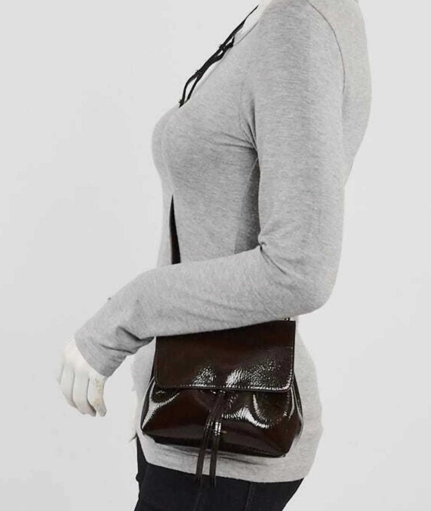 Mansur Gavriel Mini Soft Lady In Cacao-handväska
