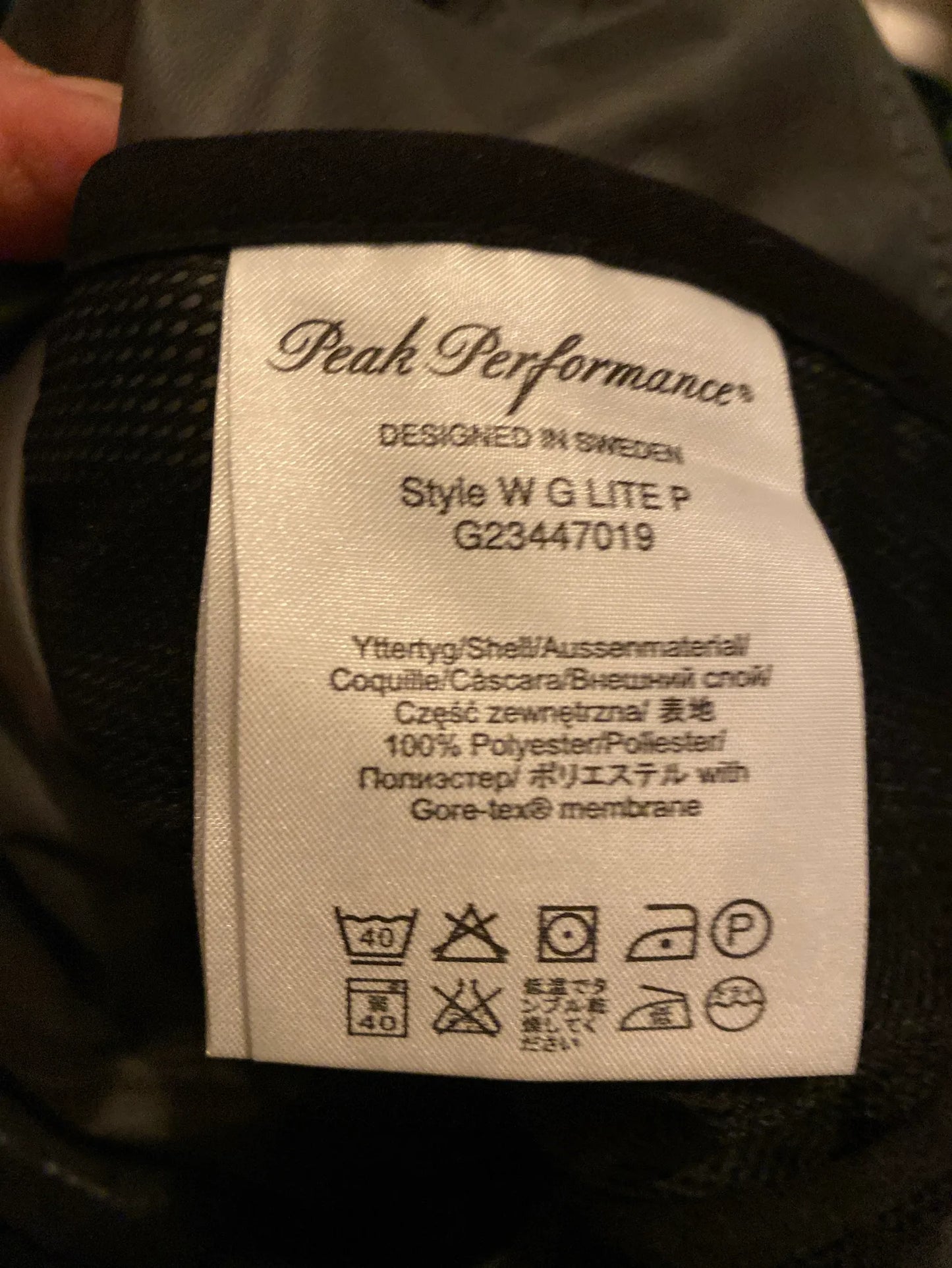 Peak Performance Wg Lite P-fritidsbyxor