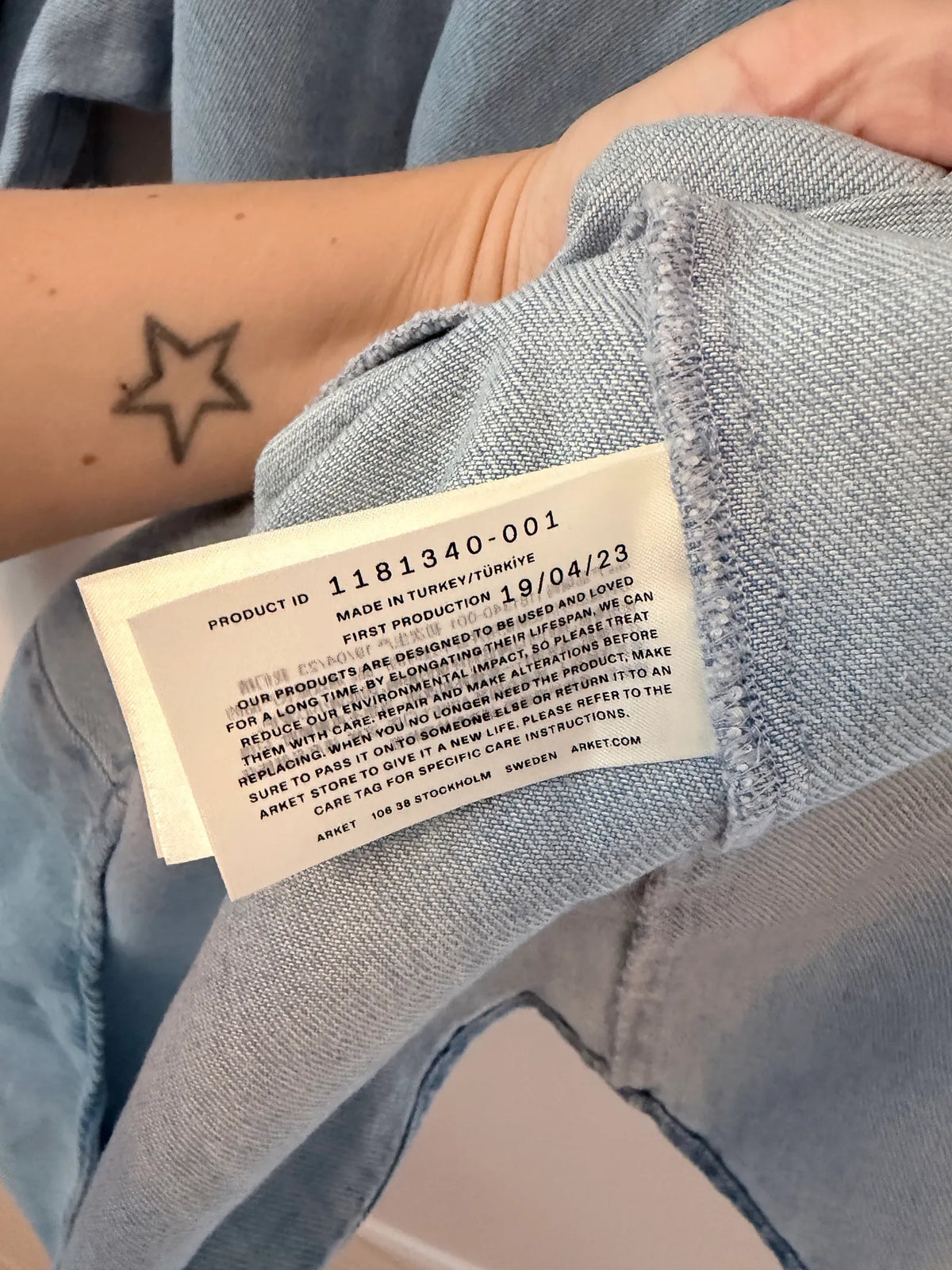 Arket-klänning NWOT